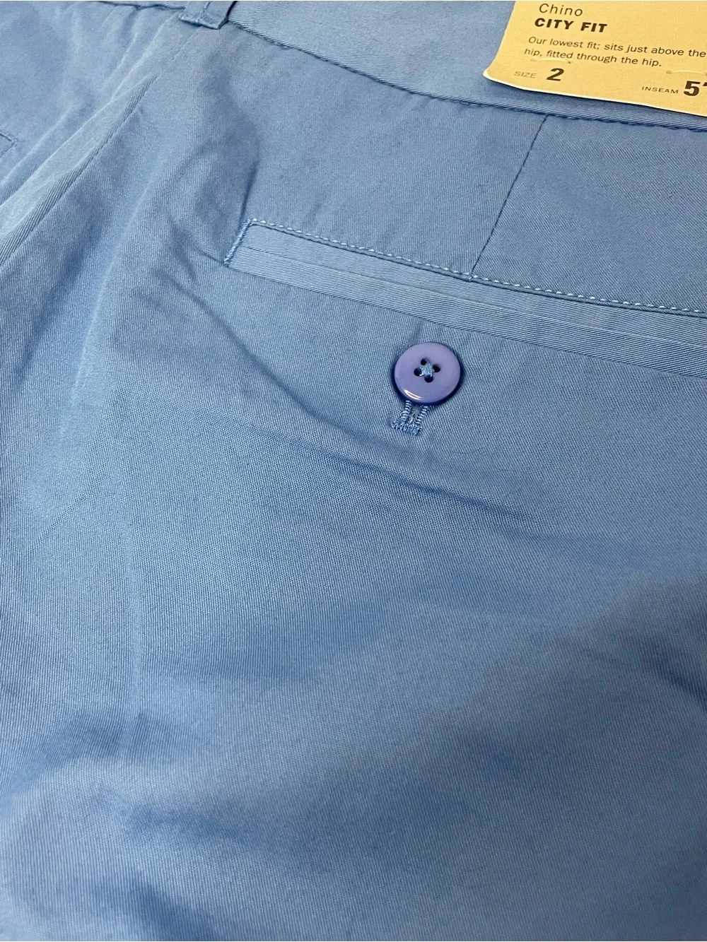 J. Crew Women’s Chino Shorts in Blue
